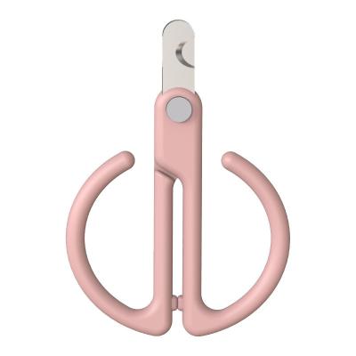 China New Design Viable Bobo Stainless Steel Cat Nail Scissors Nail Stabilized Feeds For Pet Accept Customization for sale