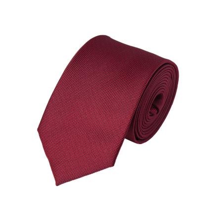 China 100%Micro Fiber Woven Polyester Mens Polyester Plain Neck Ties for sale