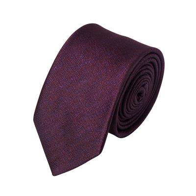 China 100%micro fiber polyester wholesale plain polyester neckties mens ties for sale