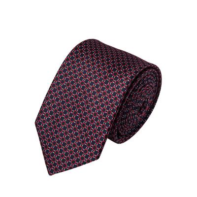 China high quality 100%polyester fiber woven micro tie men's wholesale polyester necktie for sale