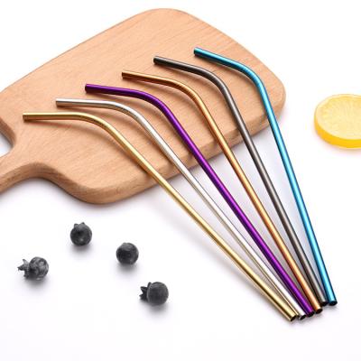 China Stainless Food Grade Customized 18/10 Stainless Steel Straws Metal Drinking Straw for sale