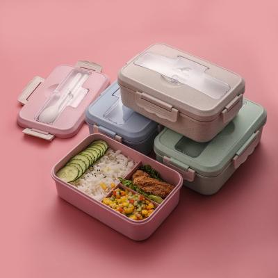 China High Quality Microwave Bento Box Caja De Almuerzo Con Heatable Porta Celular Caja De Almuerzo Food Fresh Preservation Lunch Box for sale