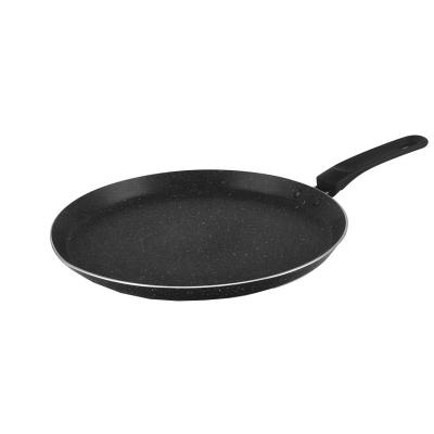 China Europe Pressed Marble Non Stick Liner Aluminum Black Pancake Pan for sale