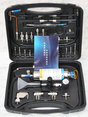 China O conjunto completo desmonta não o jogo de ferramentas FSC-100 do verificador do líquido de limpeza do injector de combustível para a limpeza universal do sistema de combustível do carro à venda