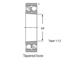 China Self-aligning Kogellager met het Lagerassemblage 1305EK van de Adapterkoker Te koop