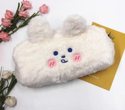 China 2020 fashion plush plush toy pencil case creative custom portable stationery useful multifunctional useful pencil pouch for sale