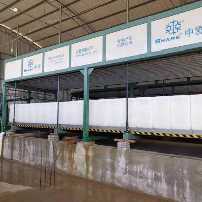 China High Efficiency Direct Block Cooling Ice Machine Used For Fishing Industrial for sale