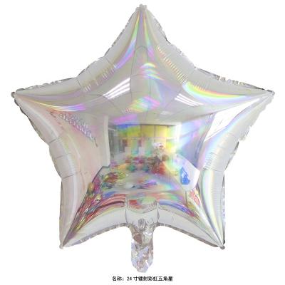 China Eco-friendly hot sale good quality helium star balloon laser printing helium balloon for wholesale for sale