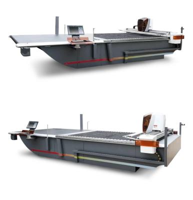 China Fully automatic multi-layer fabric adsorption table computer intelligent control cutting bed for sale