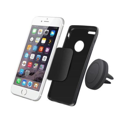 China Magnetic Adjustable Air Vent Mount Smartphone Holder Car Mobile Phone Holder Holds Mini Tablets Holder For Phone for sale