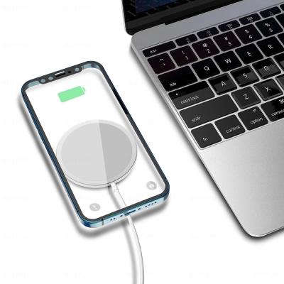 China 15W Qi Charging Pad Magnetic Stock 15W Wireless Faster Charger Pad Charging Pad For Iphone 13 12 pro max for sale