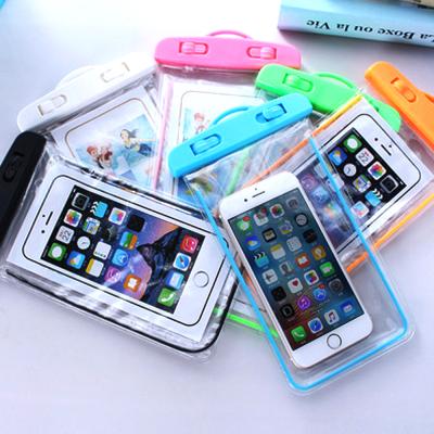 China OEM Logo 2021 Universal Waterproof Phone Case Bag Universal Waterproof New OEM Logo PVC Cover For iPhone Android All Smart Phones for sale