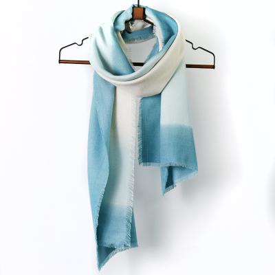 China European American Wholesale Custom Winter Season Color Spring And Tassel Printed Cashmere Scarf Shawls For Women for sale