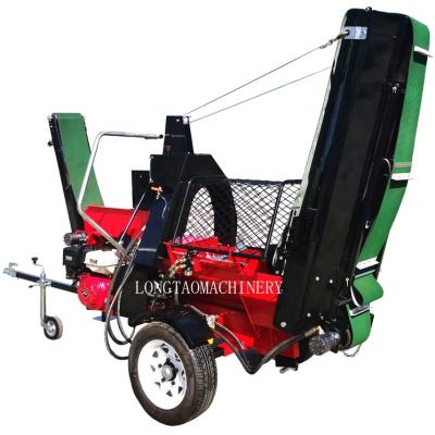 China Farms TUV APPROVED 20TONS PETROL ENGINE WOOD PROCESSOR MACHINE WITH CE for sale