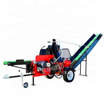 China TUV Trusses Hydraulic Wood Splitter Cutter CE Firewood Processor Log Splitting Machine For Sale for sale