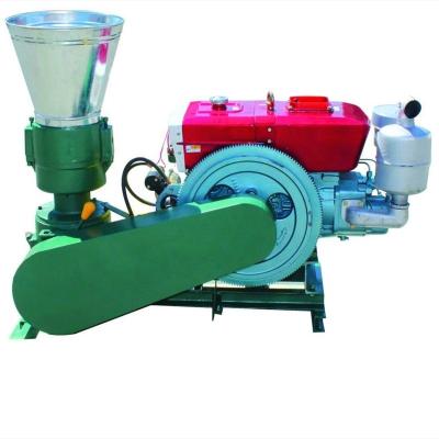 China New Biomass Pellet Diesel Engine Power Precise Temperature Control Biomass Pellet Machine Rice Straw Pellet Production for sale