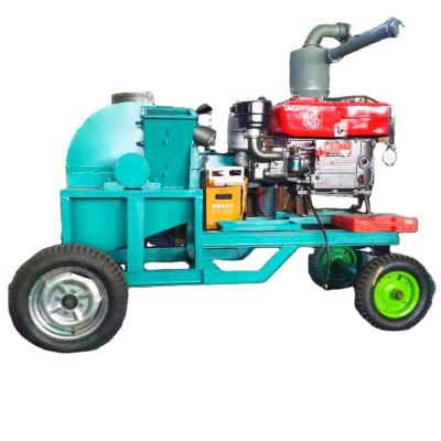 China Factory Wholesale Price 22hp Diesel Wood Log Sawdust Wood Crusher Machine With Ce Approved for sale