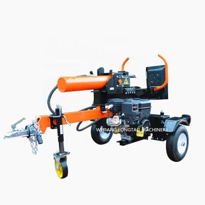 China Farms hot sale 35ton industrial log splitters, log saw cutting machine, towable log splitter with CE for sale