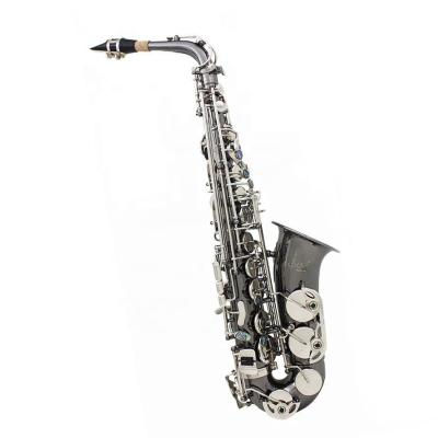 China Blacknickel Body Accept Keys Cheap High Quality OEM Blacknickel Body Nickel Alto Saxophone JYAS102DBNN for sale