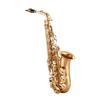 China GOLD Alto Saxophone Extraordinarily Engraving High Quality Professional JYAS102 for sale