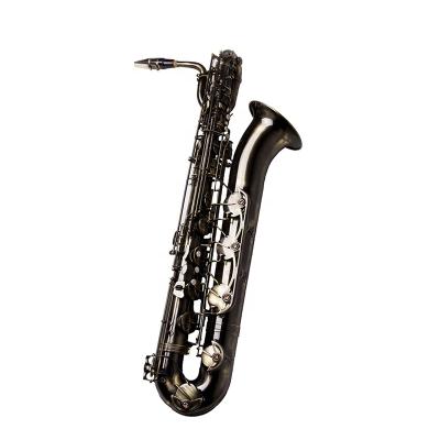 China Blacknickel Plated Seasound Factory High Quality Cheap Vintage Color Baritone Saxophone for sale