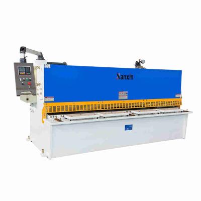 China technical specification plate steel qc12y 6x2500 hydraulic swing beam shearing machine Te koop