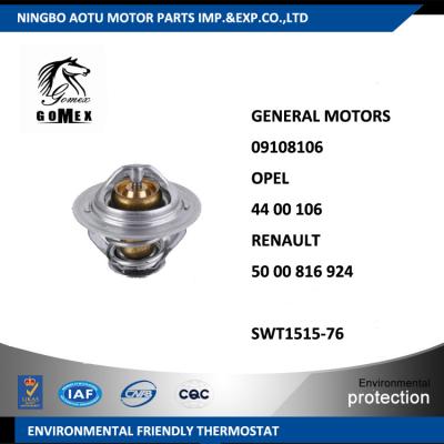 中国 冷却剤のサーモスタット 09108106 ゼネラルモーターズ OPEL ルノーのための 4400106 500081924 SWT1515-76 販売のため