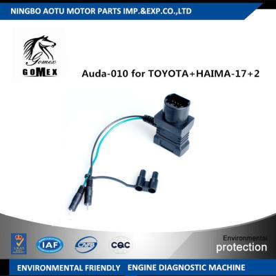 China TOYOTA / HAIMA -17 + 2 Engine Diagnostic Tool Car Diagnostic Plug Auda - 010 for sale