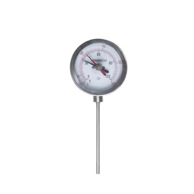 China High Quality Lower Type Thermometer Series Industrial Stainless Steel Industial China Bimetallic Transformer for sale