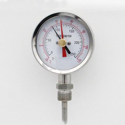 China Good Quality Series Stainless Steel Bimetal Industrial Thermometer Bimetal Thermometer for Transformer Oil for sale