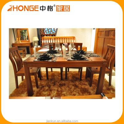 China 2016 European Ash New Style Antique Solid Wood Dining Room Sets for sale