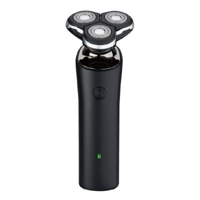 China New Design Triple Blade Waterproof Rechargeable Triple Rotary IPX4 Shaver For Man for sale