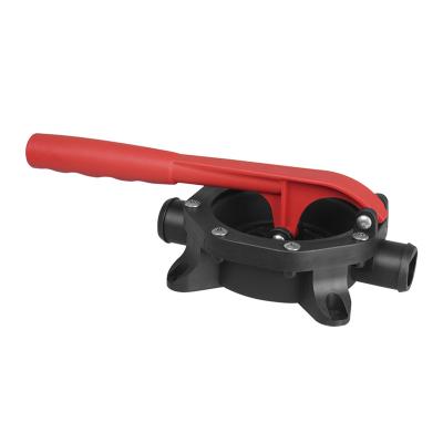 China Newmao Easy Manual Diaphragm Maintenance Hand Pump With Plastic Handle For Bilge 720gph Marine for sale