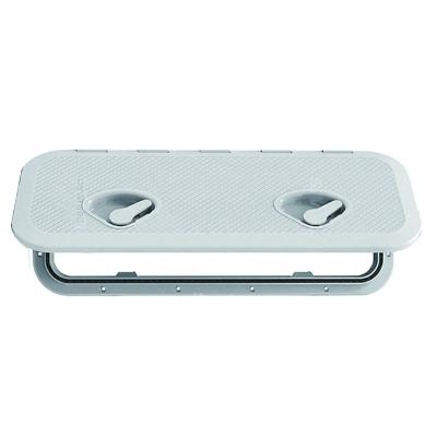 China Newmao Marine Boat Deck Access Hatch and Lid 370mm*375mm 370mm*375mm Anti-UV Waterproof White for sale