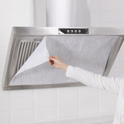 China Range Hood Oil Nonwoven Absorbent Paper Cotton Anti Filters Cooker Hood Extractor Refined Oil Nonwoven Absorbent Cotton Cloth for sale