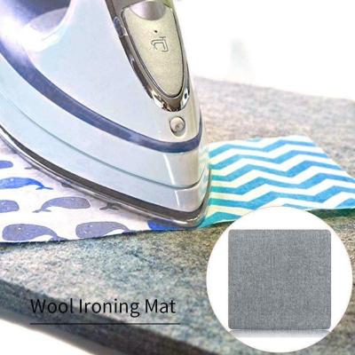 China Wool Pressing Mat Ironing Pad High Temperature Ironing Board Felt Press Mat from Europe Manufacturer for sale