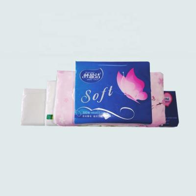 China Eco-friendly Pouch Facial Tissue Box Facial Tissue Package Soft Promotional Facial Tissue for sale