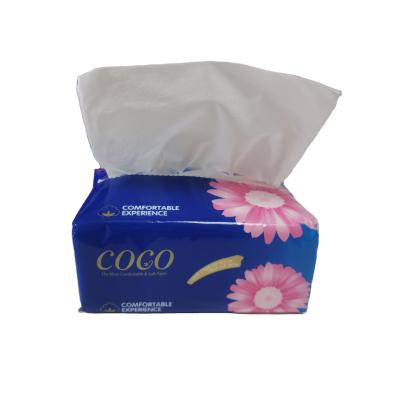 China Eco-friendly Paper Facial Tissue Soft Packed Travel Sport Bamboo Bamboo Box Seat Style Office Pulp Hotel Color Package Feature Eco for sale