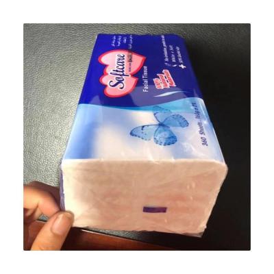 China Soft Comfortable Wholesale Soft Facial Tissue Brands Names Facial Tissue Paper Package for sale