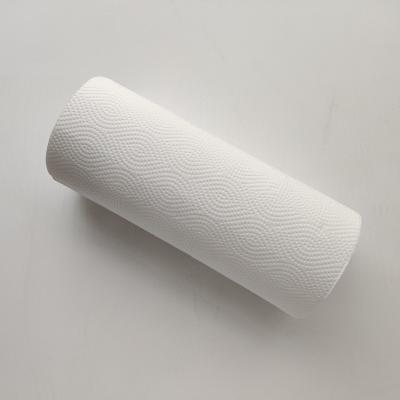 China 2 Ply Eco-friendly Kitchen Tissue Kitchen Paper Towel Cheap for sale