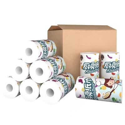 China Eco-Friendly Eco-Friendly Paper Roll Wholesale Kitchen Towel Kitchen Paper In USA for sale