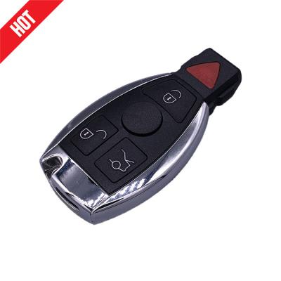 China Replace Universal Car Key Case Mercedes Benz Remote Smart Key 3+1 Button FOB Case For Benz C E ML CAR KEY SHELL for sale