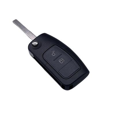 China Replace High Quality Car Key Case Car Smart Remote 2 Button New Key Shell Car For Ford Focus Fiesta Mondeo for sale