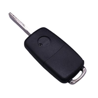 China Replace Uncut Blade Wholesale Uncut Car Key Case Flap Key Car Remote Key Case for volkswagen for sale