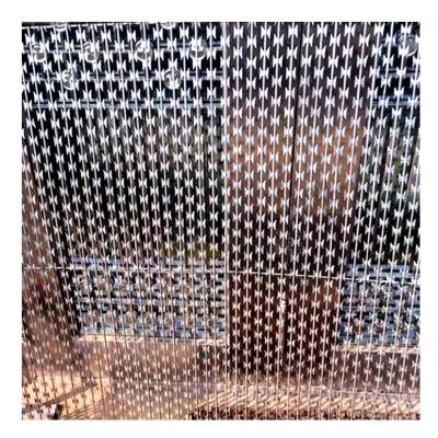 China Steel Wire Hot Dip Galvanized 2.5 Mm Stainless Steel Razor Barbed Wire for sale