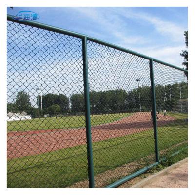 China Airport / Factory /yard Low Price Galvanized Chain Link Fence Diamond Wire Mesh Factory Play Fence for sale