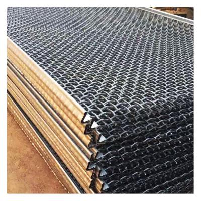 China High Quality 65Mn Plain Weave Crushing Vibrating Screen Mesh Vibrating Screen Mesh Factory for sale