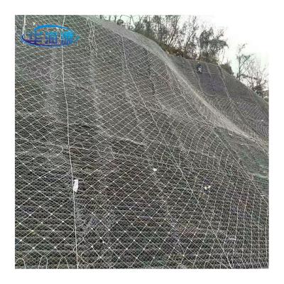 China High Quality Flexible Plain Weave SNS Mesh Slope Passive Protection System Stainless Steel Wire Rope for sale