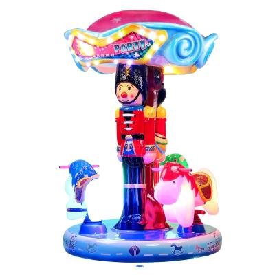 China Innotative Kiddie Rides M Sky KA-620 Coin Operated Kiddie Fun Mini Carousel Rides Games for sale