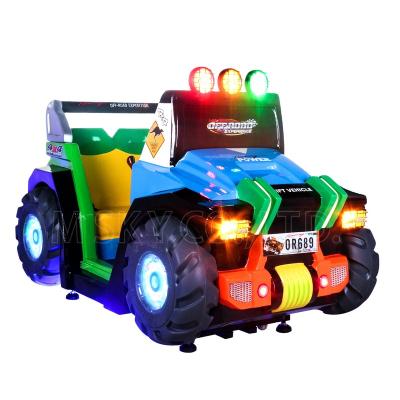 China Innotative Kiddie rides unique design car jeep swing game machine steering wheel for kiddie rides coin machines for sale